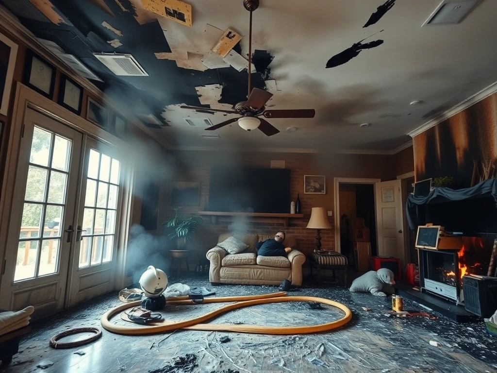 Fire And Smoke Damage Restoration