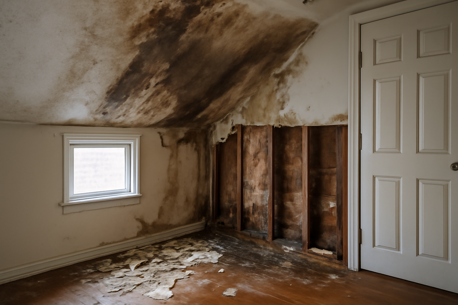 Attic Water Damage Restoration in Harvey, LA