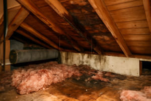 Attic Water Removal