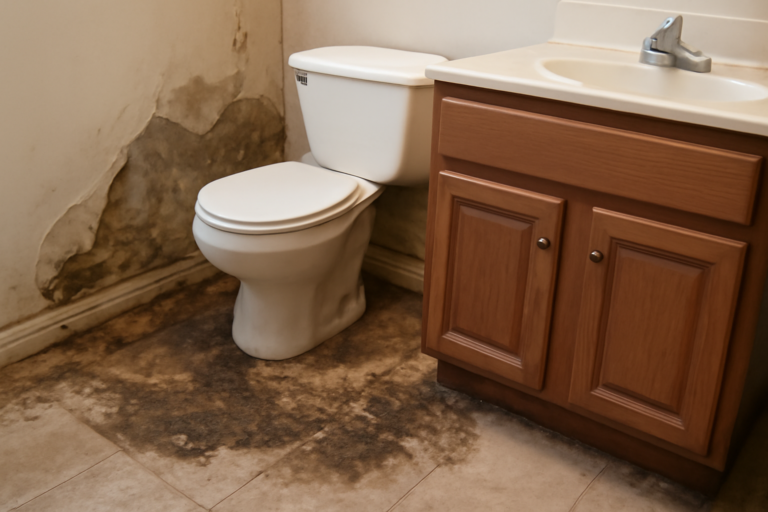 Bathroom Water Damage Restoration
