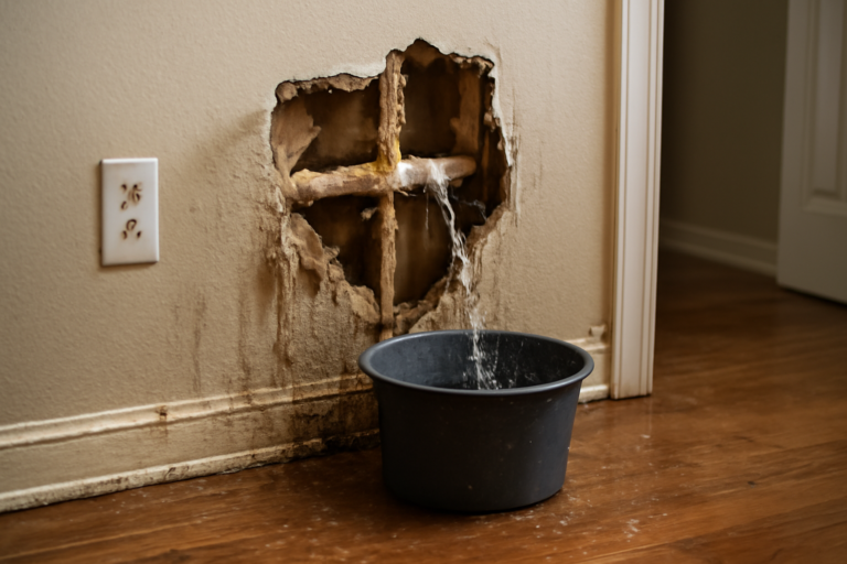 Broken Pipe Water Removal