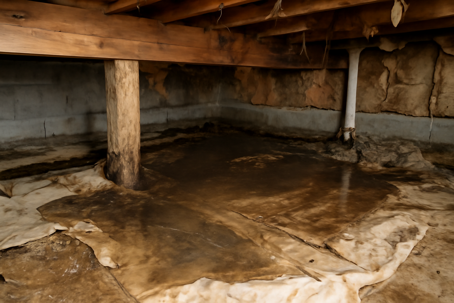 Crawl Space Water Extraction in Bogalusa, LA