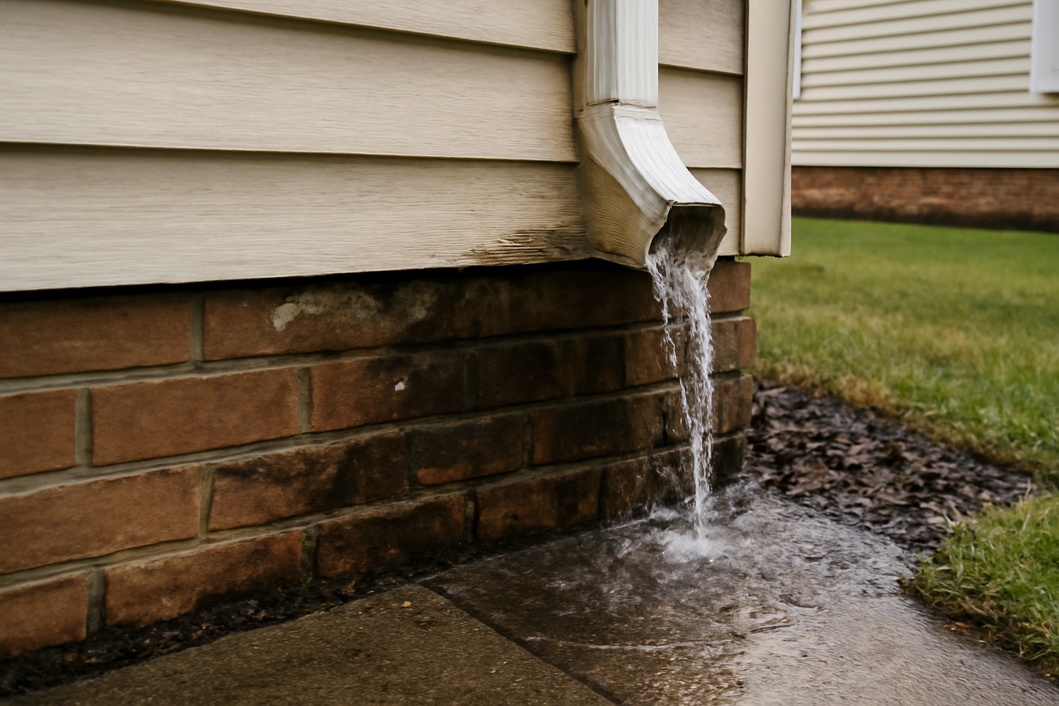 Gutter Overflow Water Removal in Bayou Blue, LA