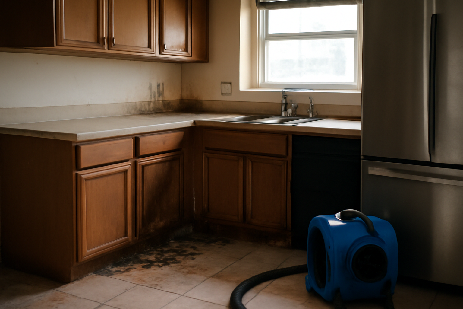 Kitchen Water Damage Restoration in Loranger, LA