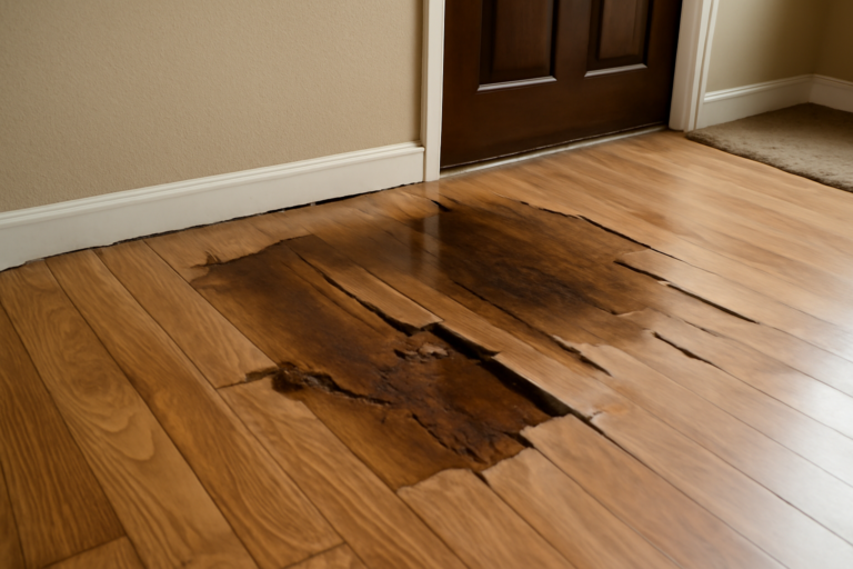 Laminate Floor Water Damage Restoration