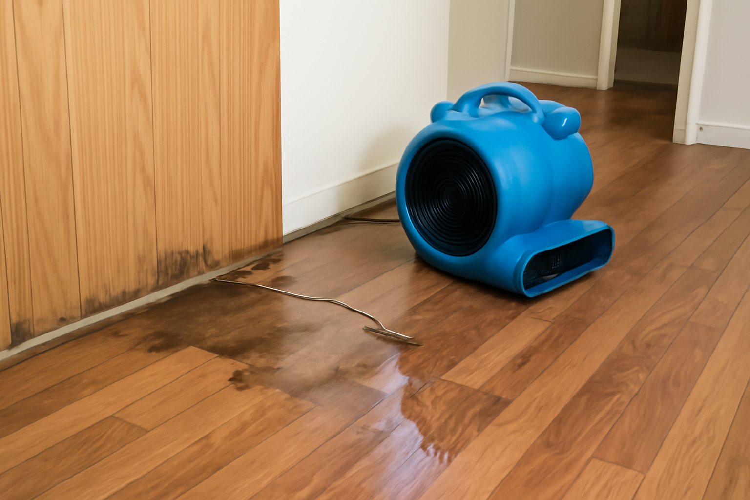 Laminate Floor Water Extraction in Hahnville, LA