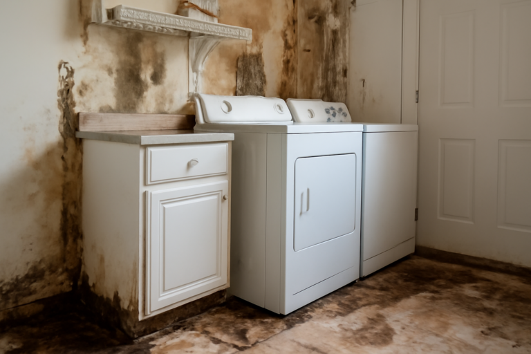 Laundry Room Water Damage Restoration