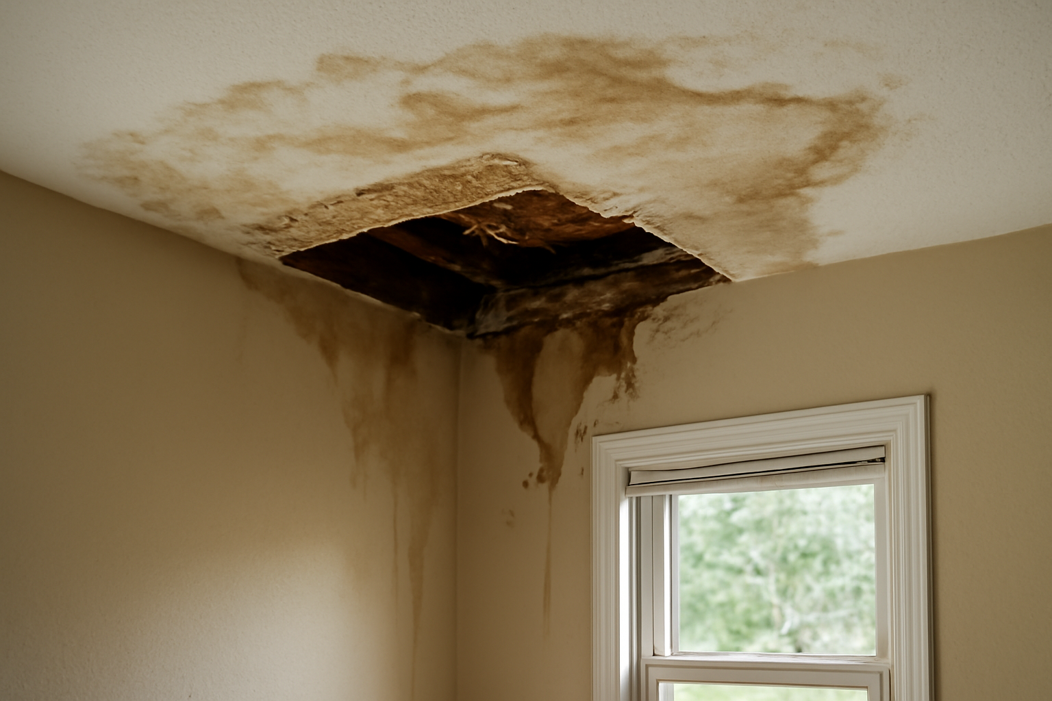 Roof Leak Water Removal in Gramercy, LA