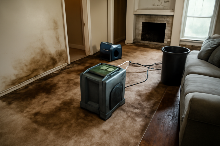 Sewage Cleanup & Disinfection