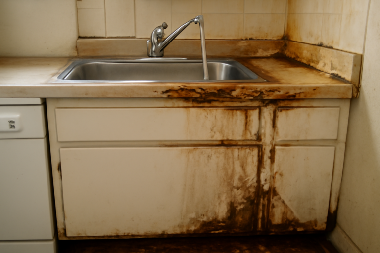 Sink Overflow Water Removal