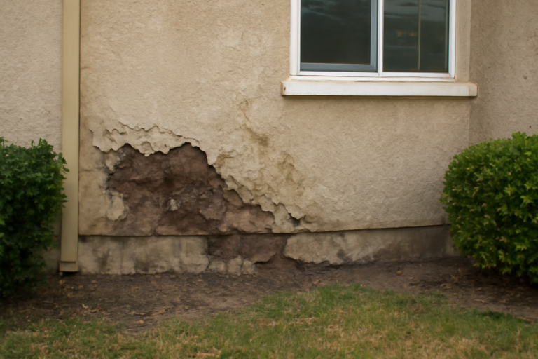 Stucco Water Damage Repair