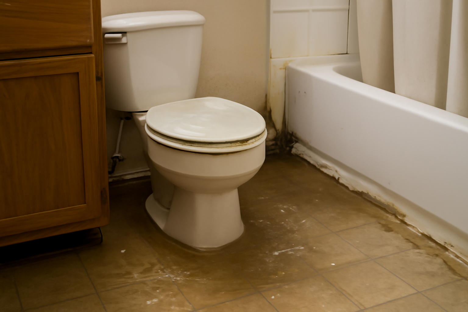 Toilet Overflow Water Removal in Bayou Blue, LA