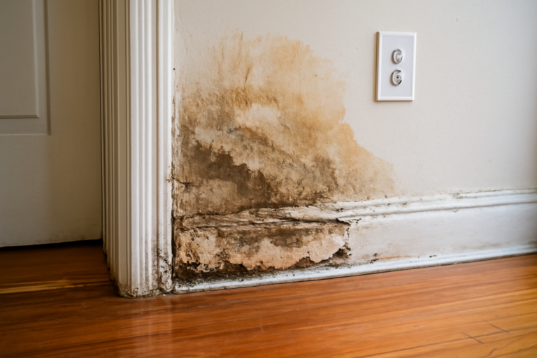 Wall Water Damage Repair