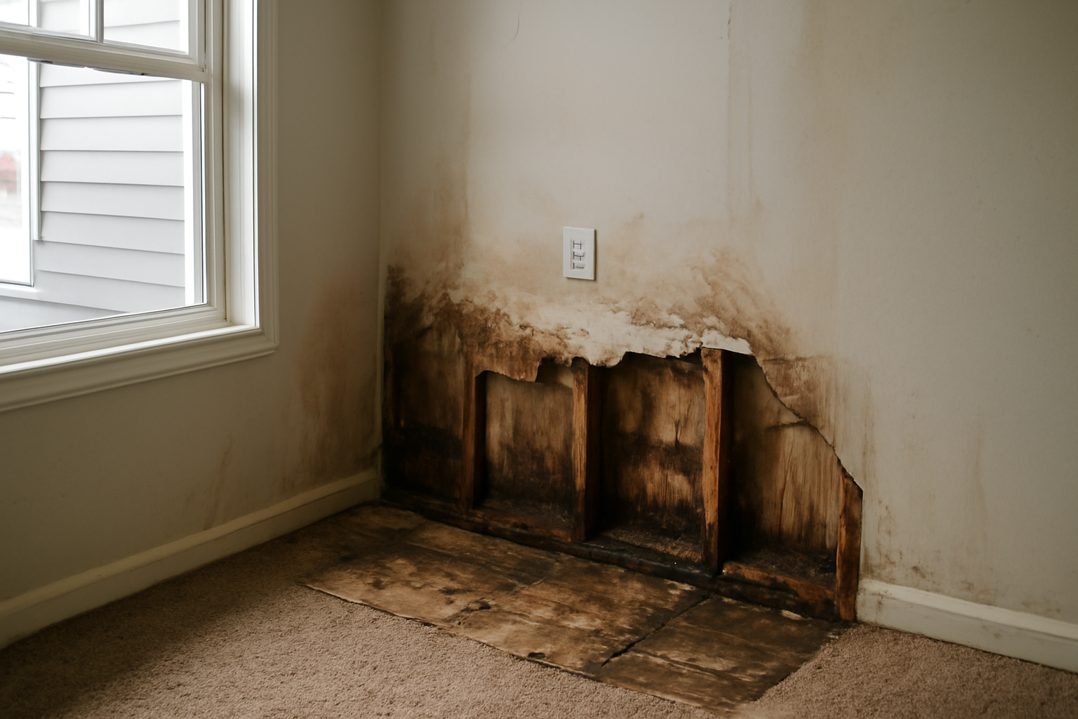 Water Damage Inspection in Bayou Blue, LA