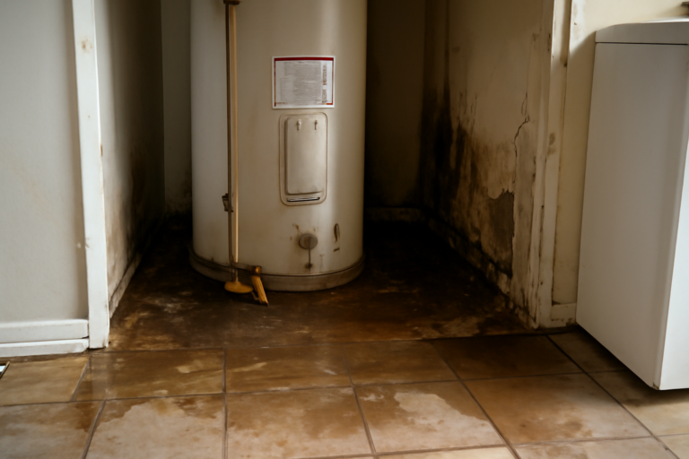 Water Heater Burst Water Removal