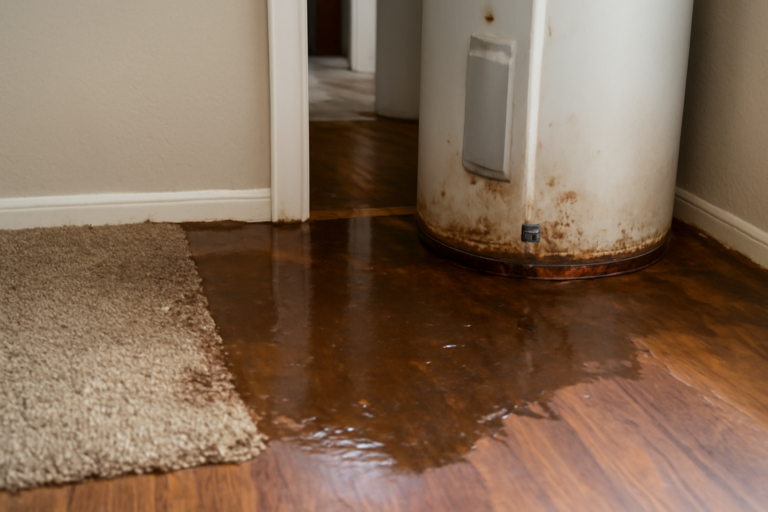 Water Heater Leak Water Removal
